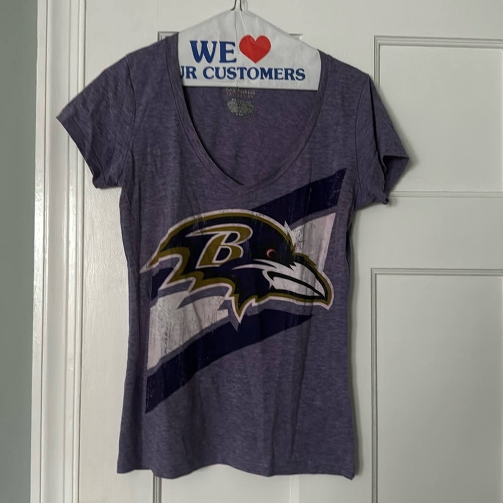 Ravens V Neck T shirt